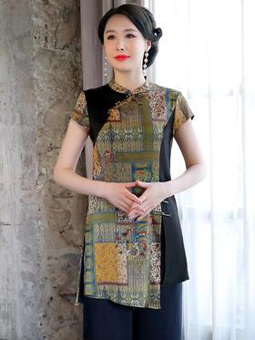 诺林兰蚕丝上衣2729（4）