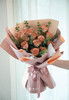 【一见钟情】卡布奇诺色系玫瑰花束    多款式可选 商品缩略图0