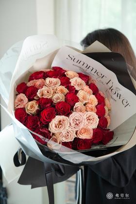 【一生挚爱】多款式 混搭色系玫瑰花束