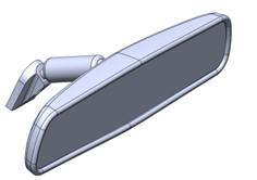 伴游车中置后视镜