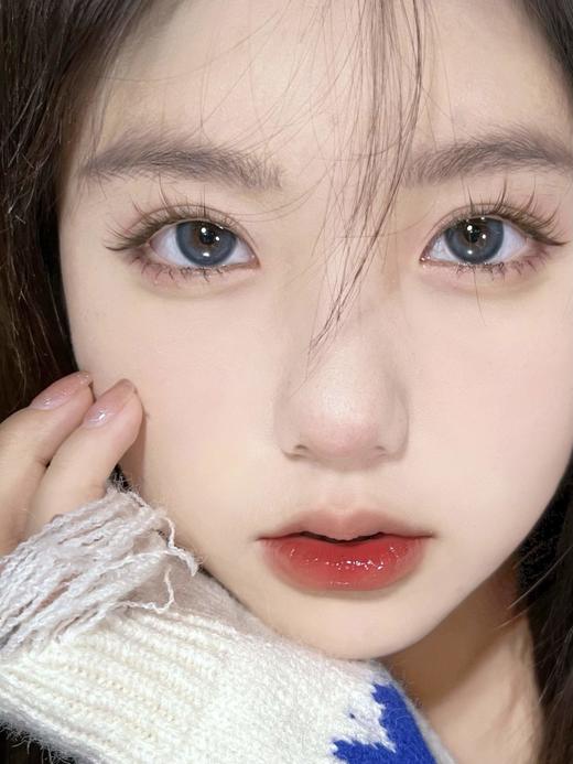 Puffgirl日抛美瞳 蓝胖子 14.5mm 商品图0