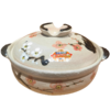【样品特惠8折，仅1件，无货退款】日本万古烧手绘梅花土锅煲仔饭煲汤锅家用砂锅汤锅2.3L/3.4L 商品缩略图0