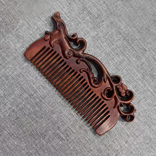 紫檀梳°龙凤吉祥 龙梳&凤梳 商品图2