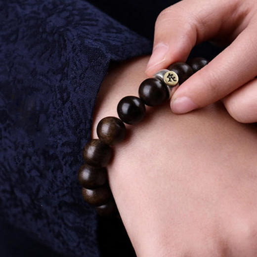 【十二生肖本命佛守护神】天然沉香手串木质佛珠转运手串男女款 商品图4