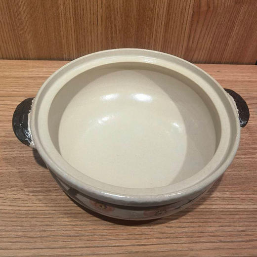 【样品特惠8折，仅1件，无货退款】日本万古烧手绘梅花土锅煲仔饭煲汤锅家用砂锅汤锅2.3L/3.4L 商品图2