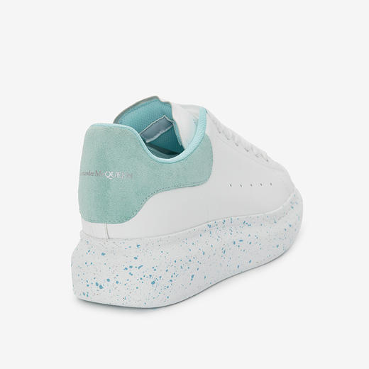 ALEXANDER MCQUEEN 亚历山大.麦昆 女士绿尾大阔形系带休闲运动鞋 白色 708068 WICG7 8973 商品图2