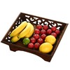 泰式水果盘木质中式客厅创意复古实木果盘茶几餐桌简约干果盘 商品缩略图9