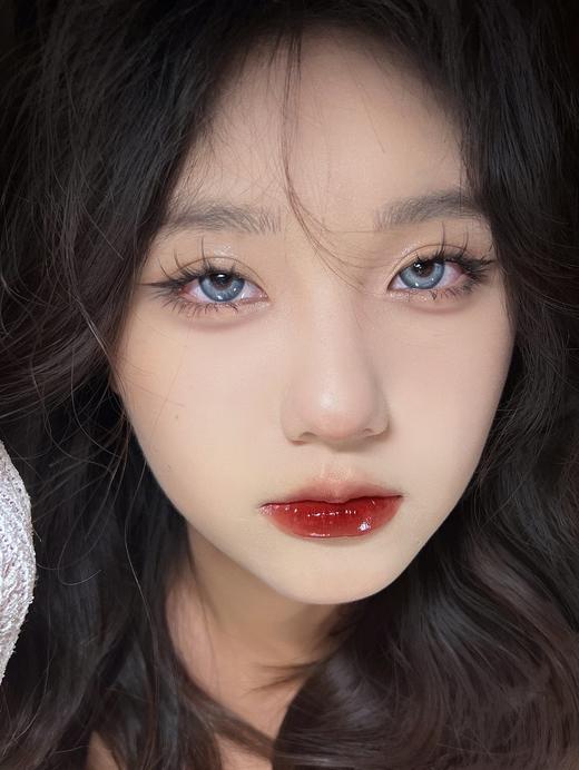 pfgirlcon 年抛美瞳 海滩蓝 直径14.5mm着色13.8mm 商品图7