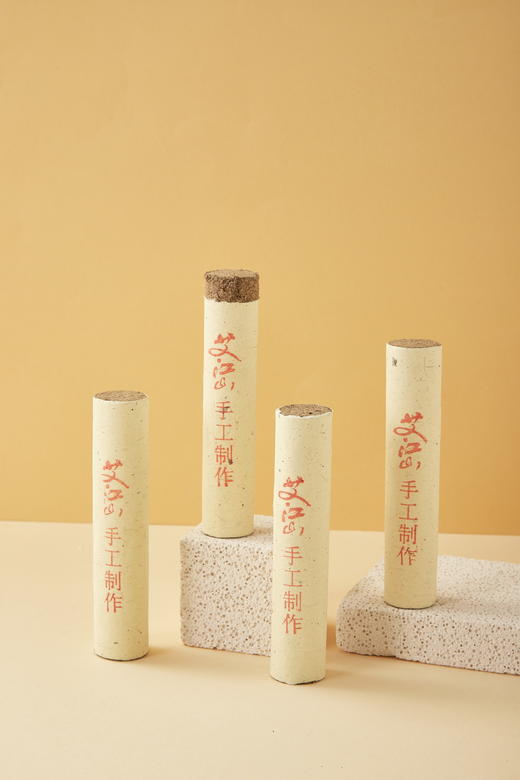 艾江山 新品大黄条 纯手工制作 三年陈艾 尺寸大 艾灸面更宽 商品图4