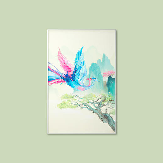 多喜爱 高清数码布艺装饰画 比翼齐飞 cs 商品图1