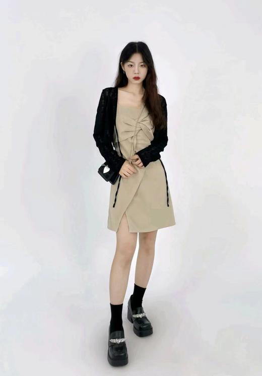 （清仓现货）【社群供A】燕尾蝶吊带裙小众设计高级感蝴蝶结裙子涤纶 商品图1