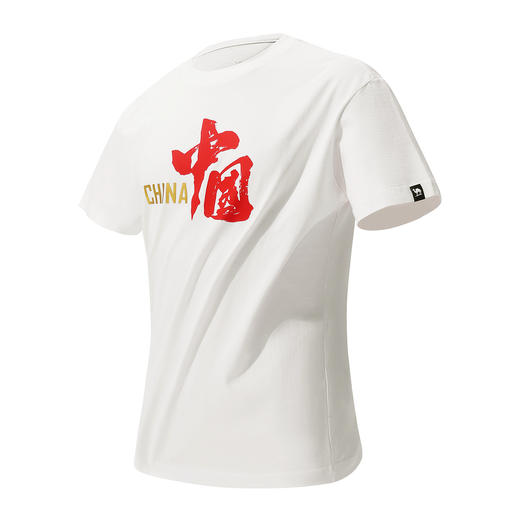 骆驼户外速干衣女款春夏季新款国潮印花时尚宽松透气休闲上衣 7012211001_7012212001 商品图4