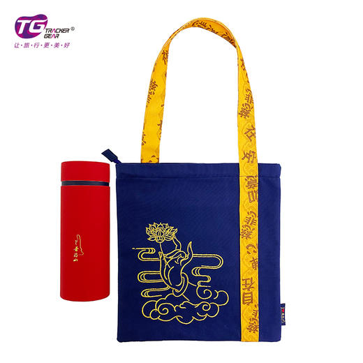 普陀山佛手莲花帆布包-舟 商品图2