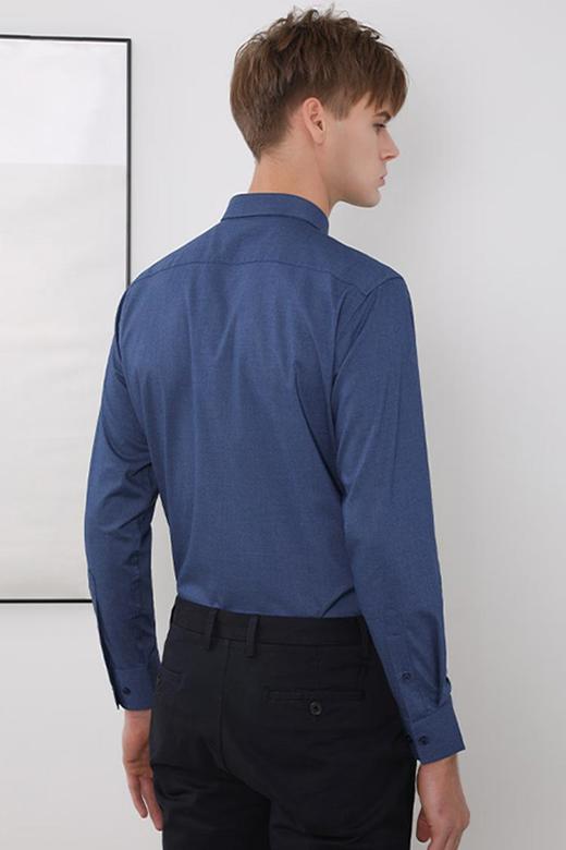 callisto混蓝再生纤维素纤维混纺衬衫 FPSTL0502T 商品图2