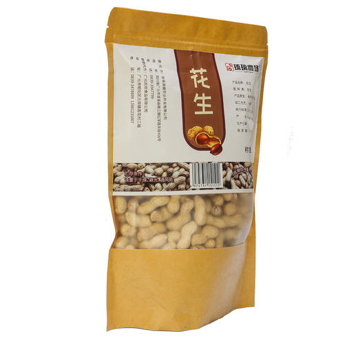 琉璃農场花生500g（牛皮纸袋） 商品图1