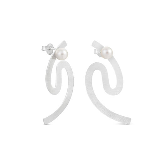 北京仓｜Joidart-Alexander-银色 蛇形 耳环［西班牙设计师］ 商品图1