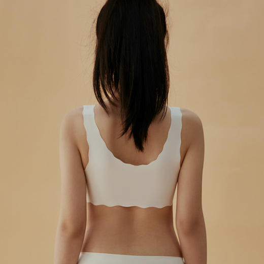 都市丽人少女三步优选成长三阶无尺码内衣锦泳薄单杯少女文胸无排扣无钢圈BB26A6 商品图3