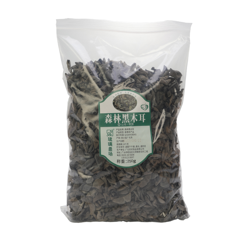 琉璃農场森林黑木耳（自封袋）