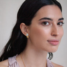 北京仓｜Joidart-Alegria-双色 Murano玻璃 耳钉［西班牙设计师］