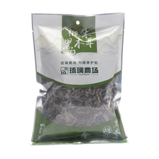 琉璃農场椴木黑木耳彩袋250g 商品图0