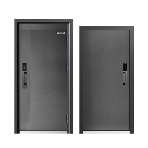 M-0232 智控锌门 亚太天能家用猫眼监控入户定制指纹全自动子母门防盗门联网智能门 商品图3