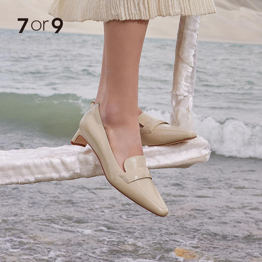 【绝版折扣】7or9乐福鞋-香草奶油 商品图1