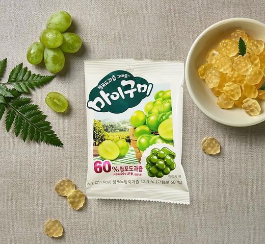 韩国进口好丽友葡萄桃子味软糖水果味QQ糖儿童休闲糖果零食 商品图1