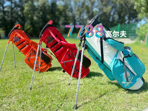 正品现货DEX GOLF韩国进口男女超轻高尔夫球包双包帽练习袋支架包 商品图1