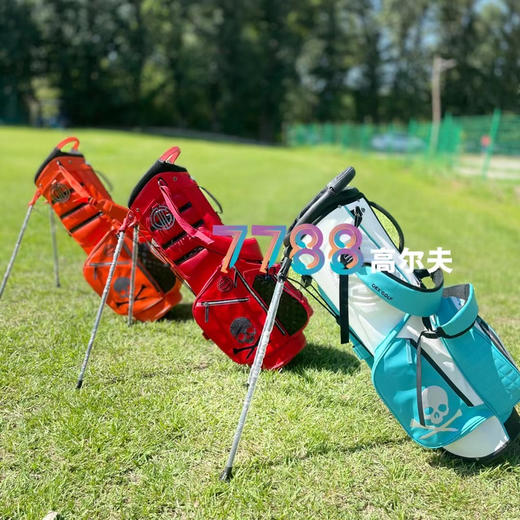 正品现货DEX GOLF韩国进口男女超轻高尔夫球包双包帽练习袋支架包 商品图0