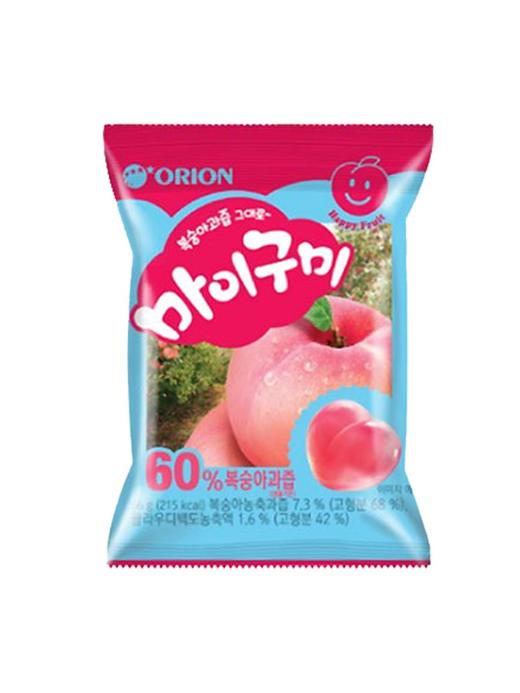 韩国进口好丽友葡萄桃子味软糖水果味QQ糖儿童休闲糖果零食 商品图4