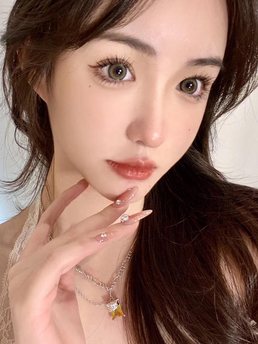 【大直径】LOVEIIKIRA-松石绿-14.5mm【年抛 0-800度 无525/575】着色13.7mm 商品图3