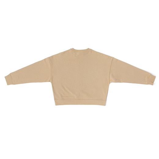 Kappa套头衫2022新款女短款蝙蝠衫卫衣休闲圆领长袖K0C62WT01 商品图7