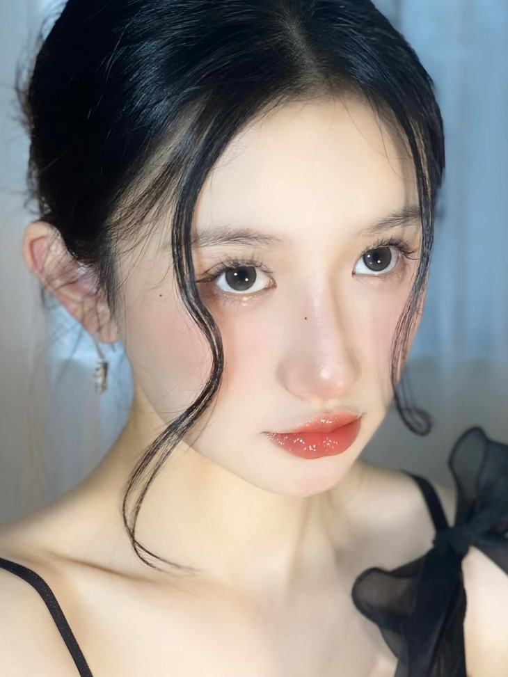 COMELYEYES年抛隐形眼镜 椰子糖14.2mm 1副/2片-VVCON美瞳网12