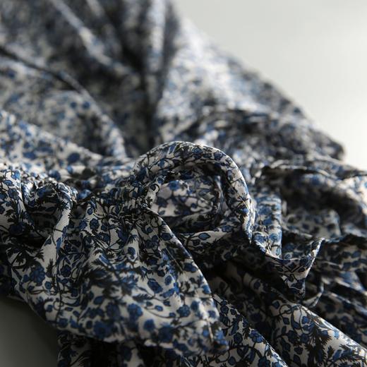 【服饰鞋包】日韩2022夏新摩纳哥星空法式浪漫印花系带显瘦中长连衣裙潮 商品图1