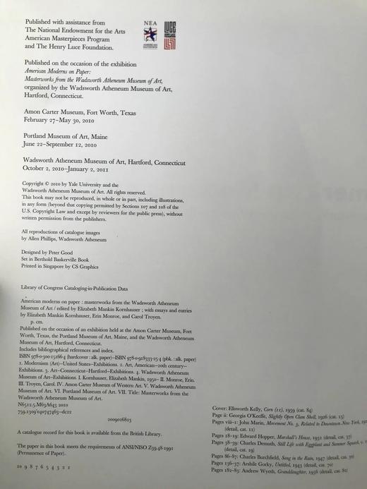 沃兹沃思艺术学院博物馆画集 190幅彩色插图 精装大16开 商品图4