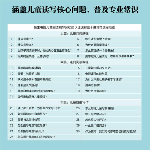 儿童读写三十讲 商品图1