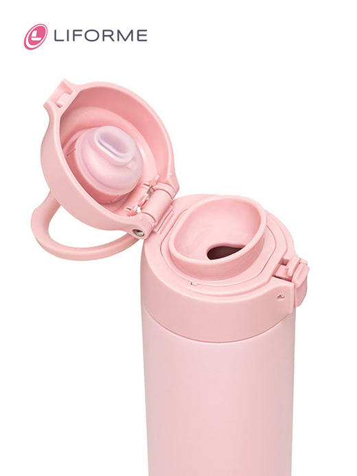 高颜值瑜伽运动水瓶水杯大容量380ML 520ML黑色橄榄色白色粉色 商品图1