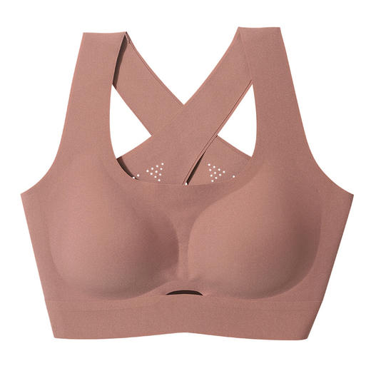 【爆款  0感透气】运动内衣女美背镂空  高强度防震防滑  通风设计快速排汗  蹦跳自如稳定不跑 商品图4