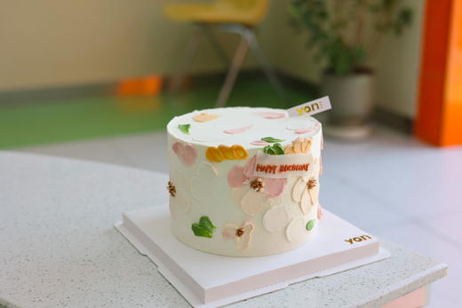 网红手绘花瓣（加高）（配弯曲蜡烛） 商品图0