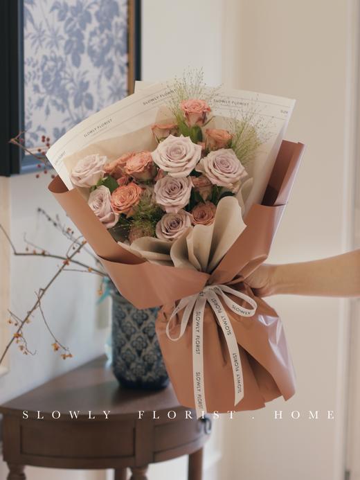 复古拼色玫瑰 商品图4