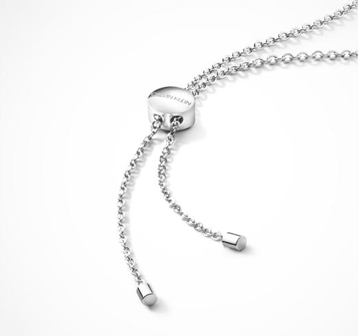 【特惠秒】Calvin Klein/凯文克莱CK疾风系列男女情侣时尚简约三环吊坠项链 99099 商品图2