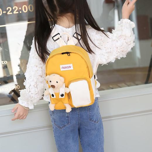  【开学季常备❗️日系小熊玩偶双肩包】超萌卡通儿童书包，男童女童可爱背包，幼儿园小学生男孩女孩学生包包，学龄前宝宝出游小背包开学季常备开学季父亲节礼物新年礼盒年货礼盒 商品图3