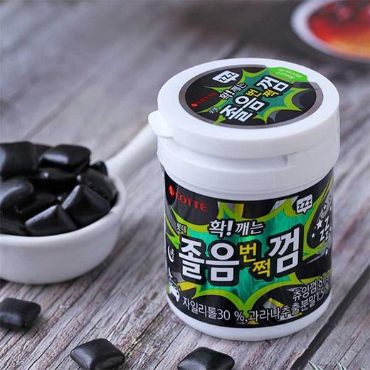 韩国进口LOTTE乐天全醒木糖醇口香糖清新口气黑开车随身携带罐装 商品图0