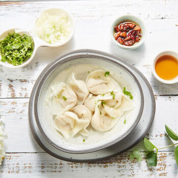 东来顺 羊肉大葱馄饨258g(约33只) 儿童云吞混沌早餐夜宵速食清真食品 商品图2