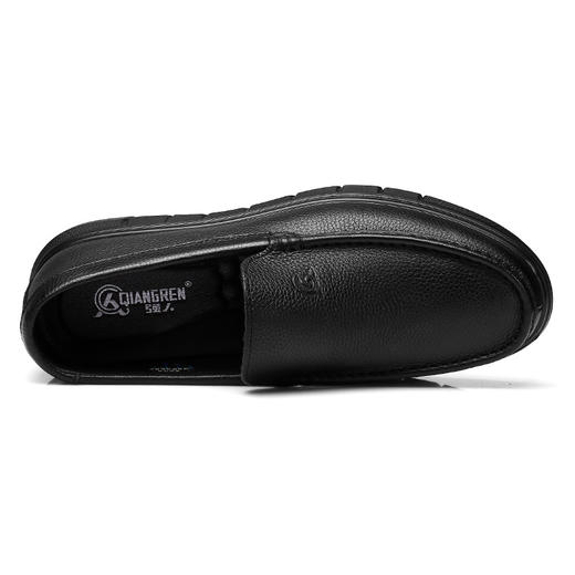 强人3515男士皮鞋软底驾车鞋一脚蹬懒人鞋休闲皮鞋男单鞋秋季 商品图11