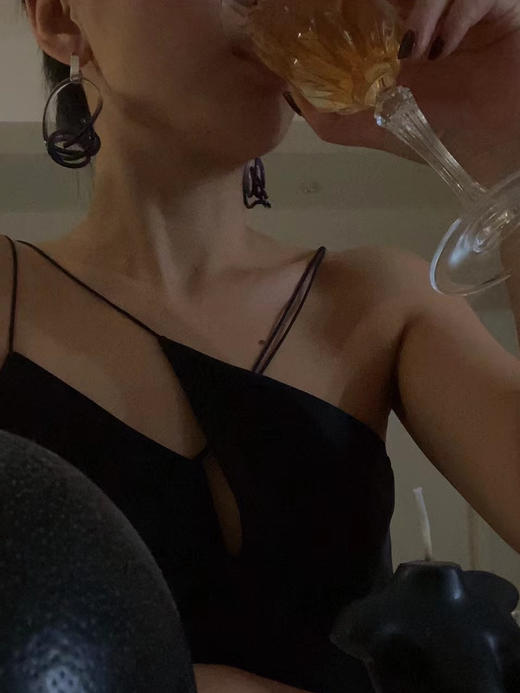 LCM｜Midnight Romance Silk Camisole [ 真丝吊带上衣 黑/白/粉 ] 【定制尺码加收10%定制费】 商品图6