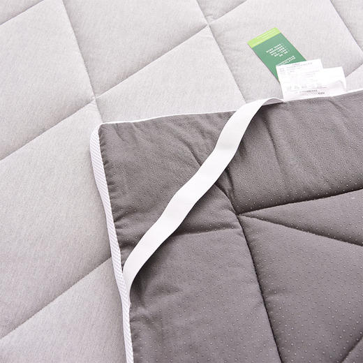 床褥色织阳离子可水洗防滑宿舍床褥 无印良品 商品图2