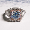 天然蓝钻戒指3.57克拉 商品缩略图0