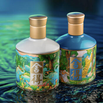 舍得万象新 浓香型 白酒 52度 375ml×2 礼盒装 商品图2