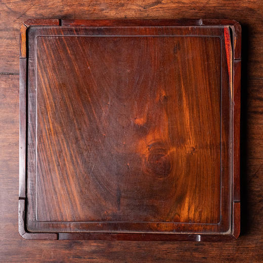 清 红木方形呈盘 商品图3